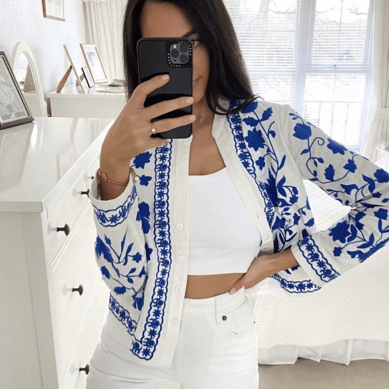 Chaqueta Bohemia Bordada