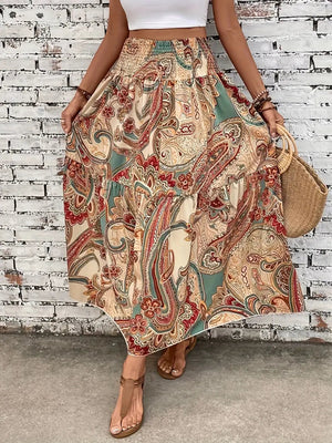 Falda Fluida Estampada