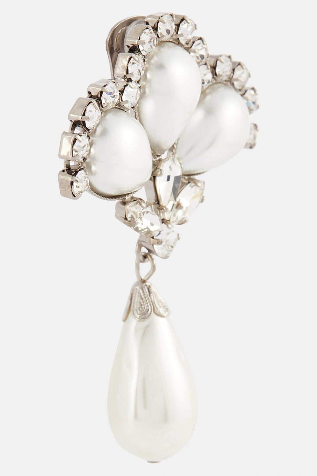 Elegantes Pendientes Lágrima con Cristales