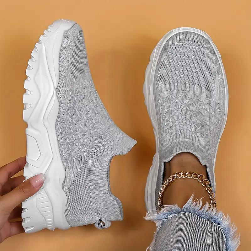 Sneakers Tejidas Slip-On Confort Moderno