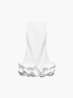 Vestido Mini con Volantes Dinámicos
