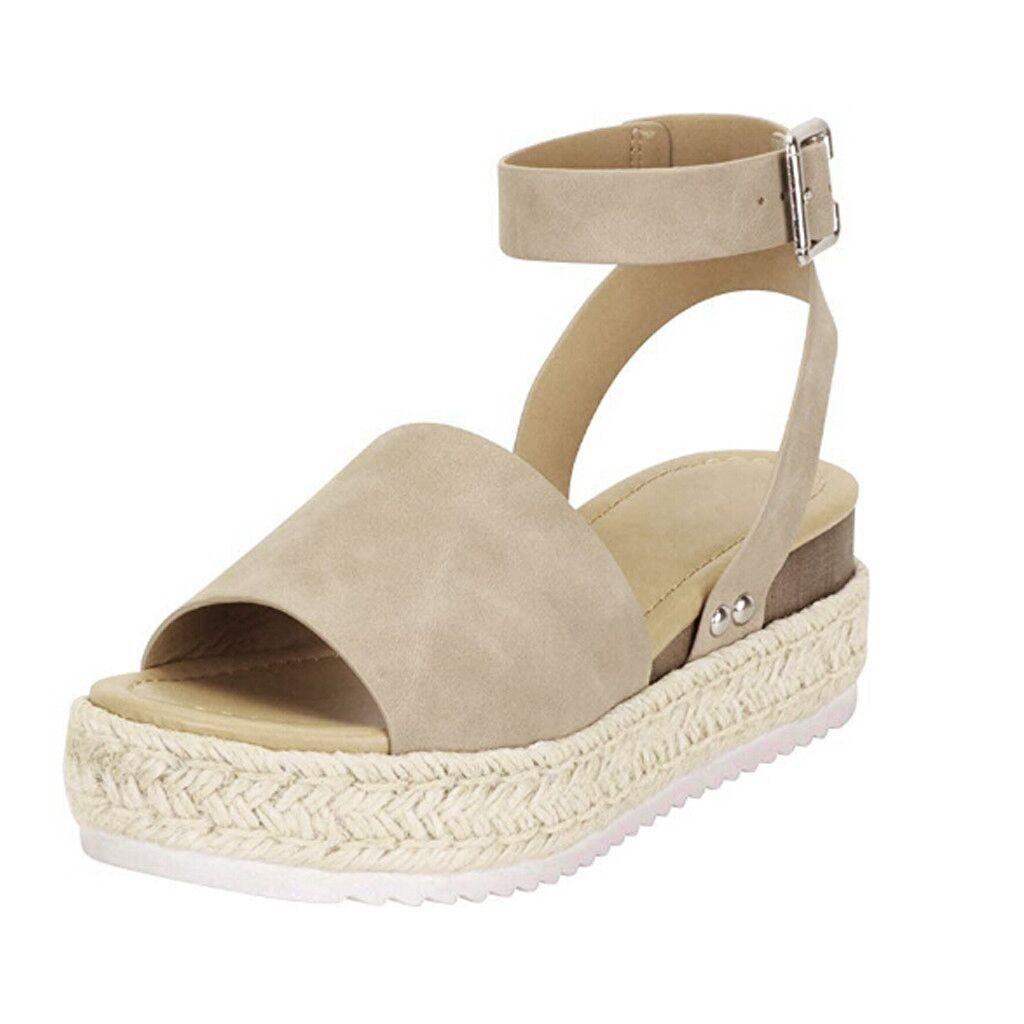 Sandalias Plataforma Tejida: Estilo Casual