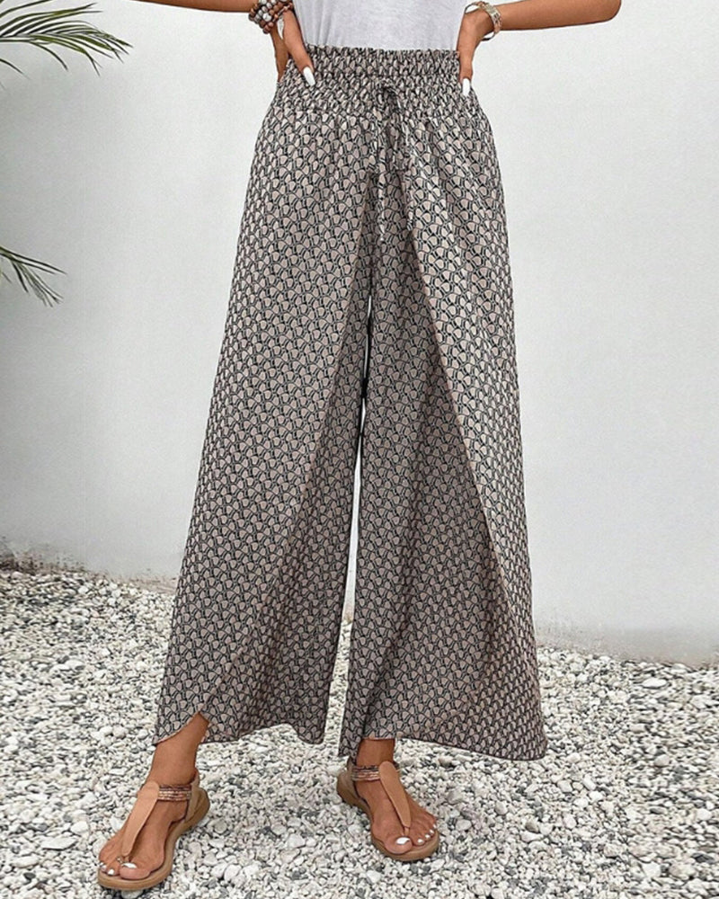 Vela Official Women's Wide Leg Pants – Elastic Waist, Drawstring, Multiple Colors, S-XL-83218-f75a4c30-71fd-47c9-95b0-6140d68717a9